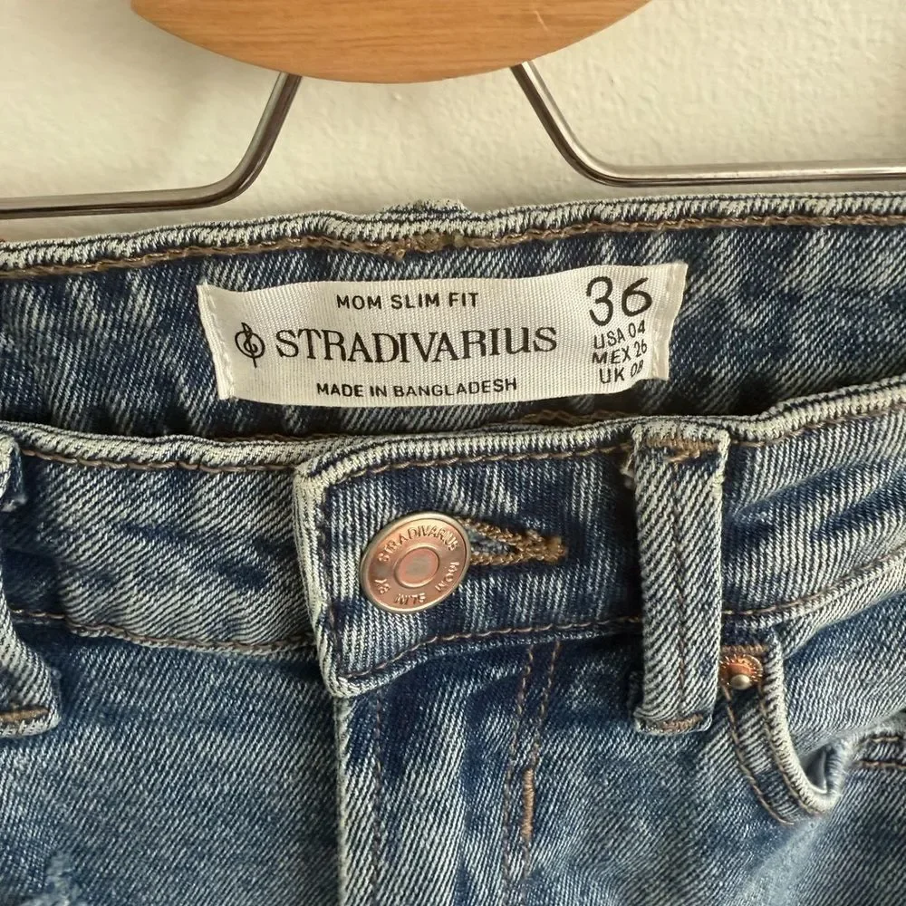 Stradivarius Slim Mom Jeans